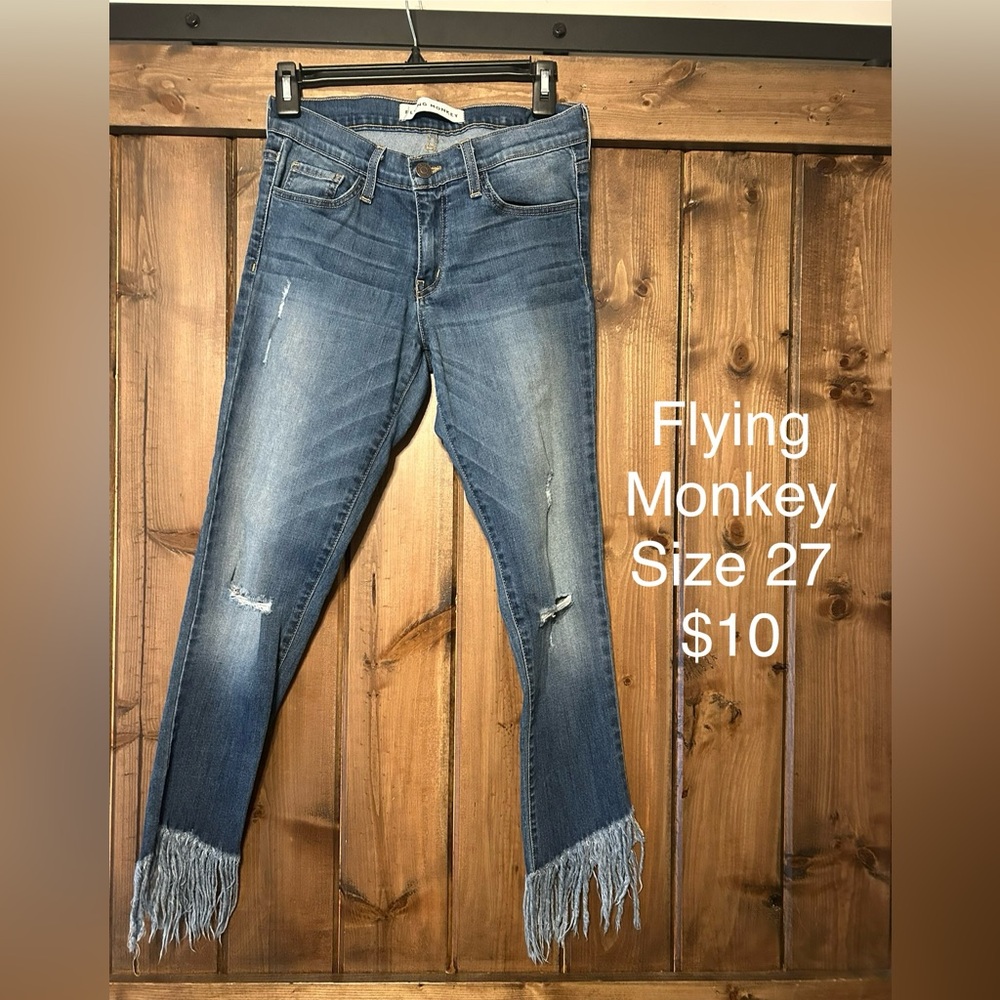 Flying Monkey Women's Blue Jeans